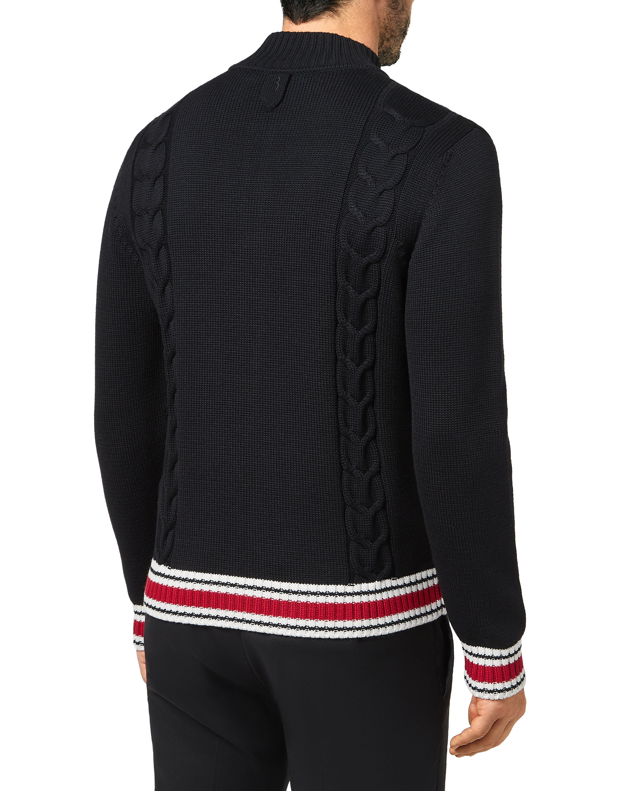 Merino wool Pullover full zip Billionaire | E-shop China