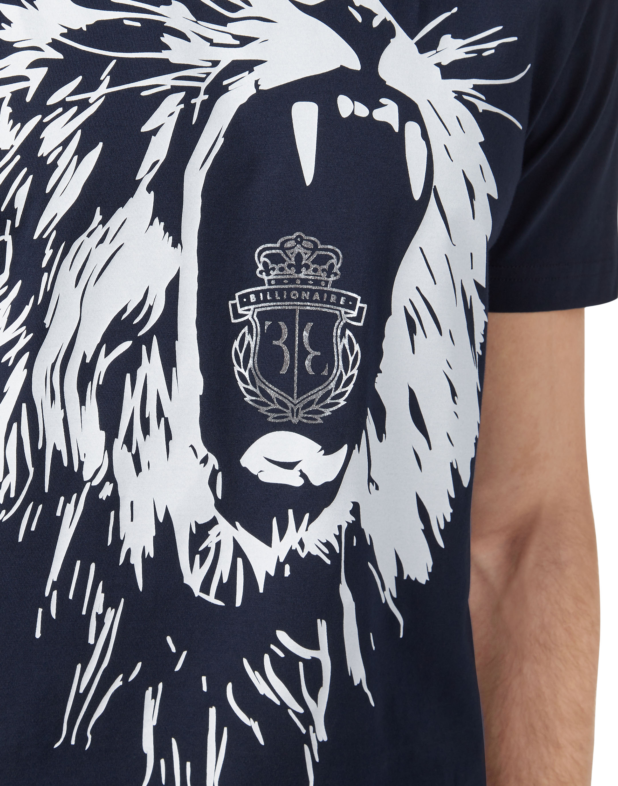 T-shirt Round Neck SS Lion Billionaire